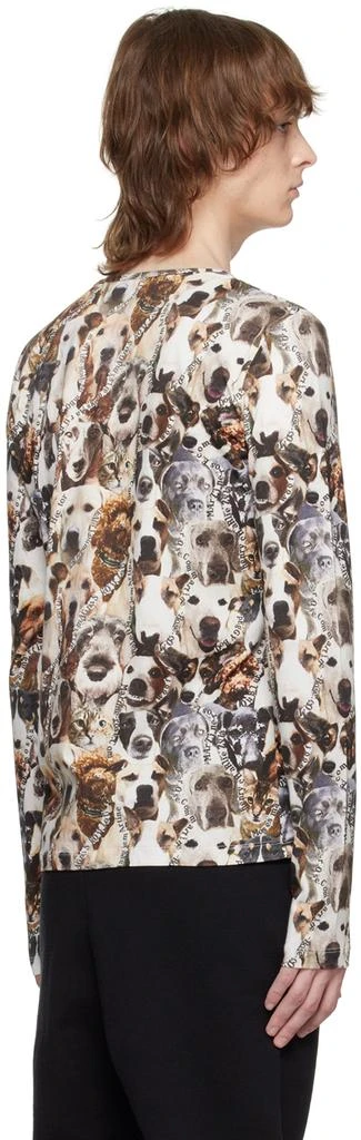 商品Martine Rose|Brown Cats & Dogs Long Sleeve T-Shirt,价格¥887,第3张图片详细描述