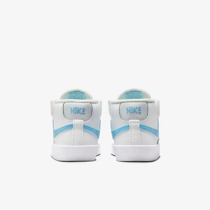 商品NIKE|Blazer Mid '77 DA4088-114 Sneakers Toddlers White Blue Leather Casual Shoes,价格¥313,第5张图片详细描述