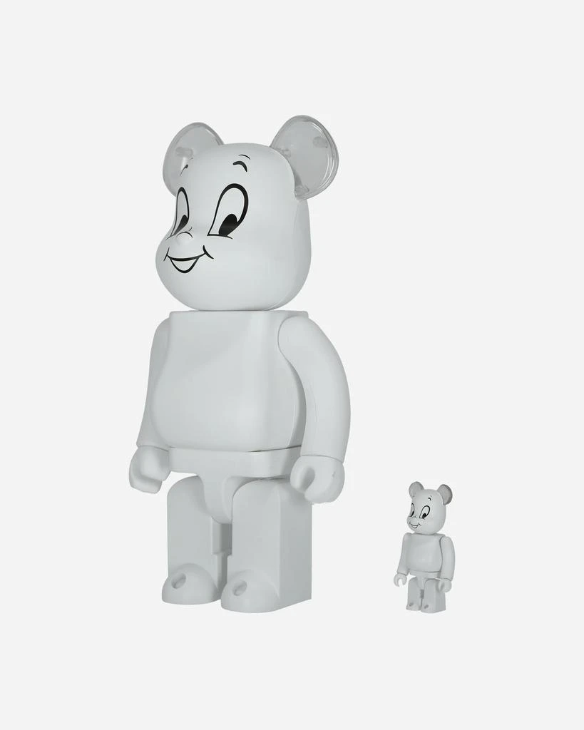 商品Medicom|100%+400% Casper Be@rbrick White,价格¥1043,第3张图片详细描述