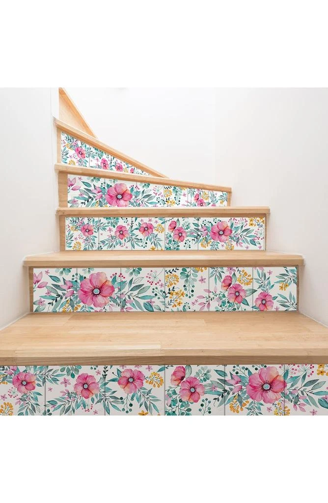 Sweet Spring Bouquet 96-Piece Tile Sticker Set 商品