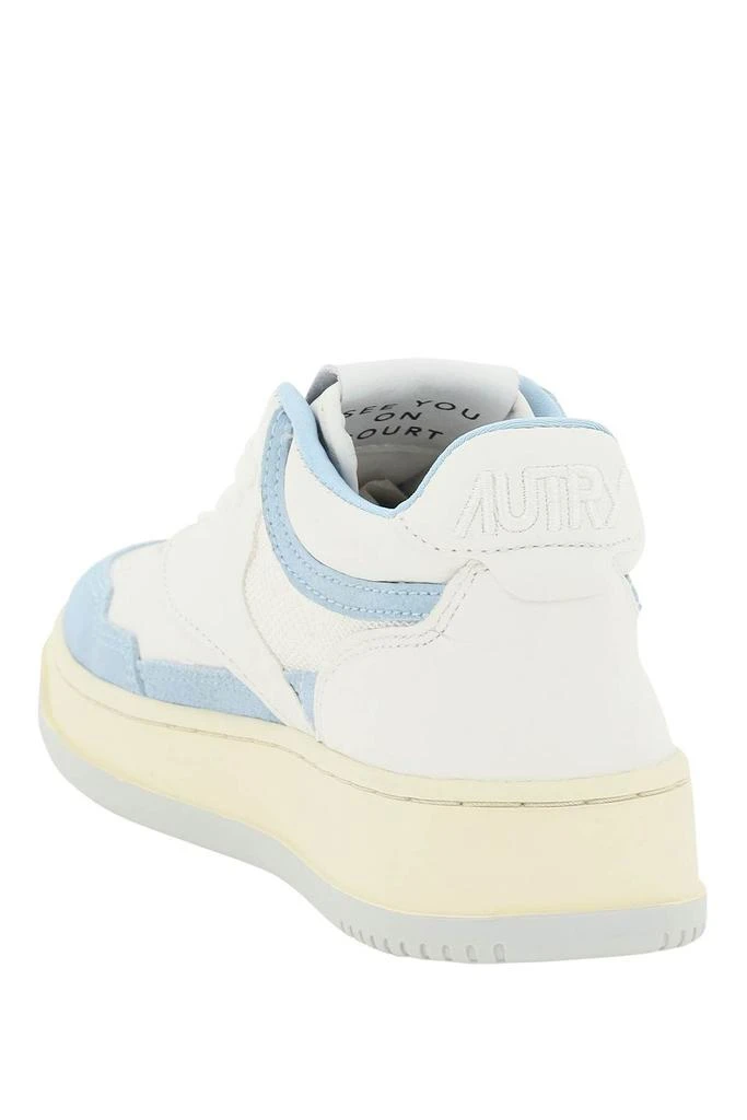 商品Autry|MESH AND LEATHER OPEN MID SNEAKERS,价格¥1539,第2张图片详细描述