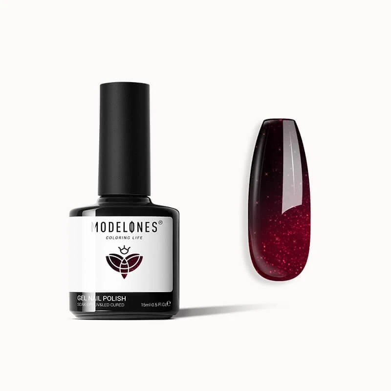 商品[国内直发] MODELONES|Blood Queen - 单色甲油胶15ml,价格¥81,第1张图片