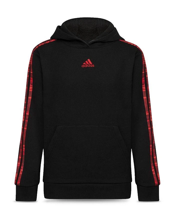 商品Adidas|Boys' Liquid Camouflage 3-Stripe Pullover Hoodie - Big Kid,价格¥250,第1张图片