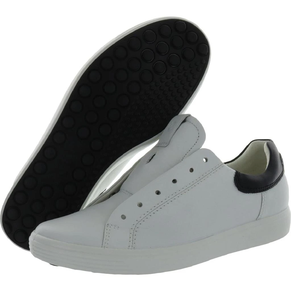 ECCO Womens Soft 7 Leather Lace Up Fashion Sneakers 商品