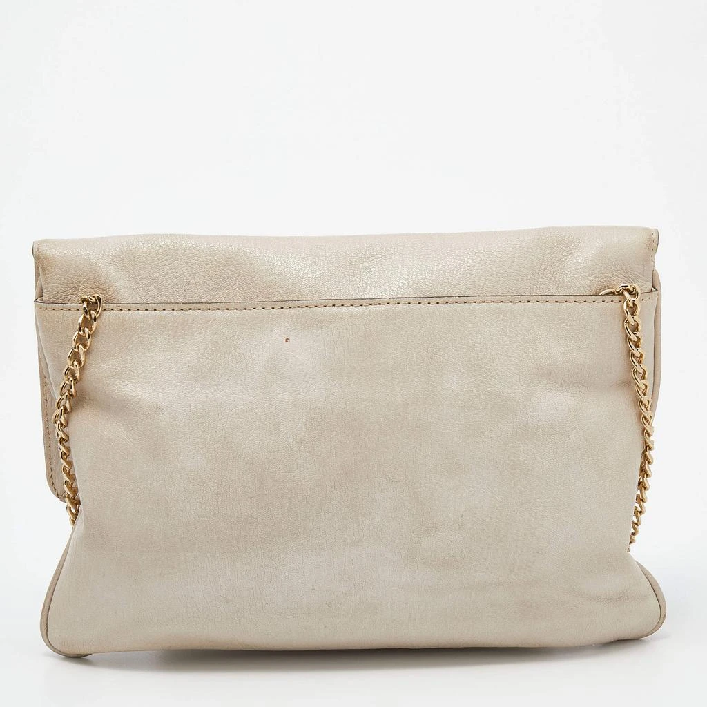 商品[二手商品] Michael Kors|MICHAEL Michael Kors White Leather Sloan Chain Flap Shoulder Bag,价格¥1039,第4张图片详细描述