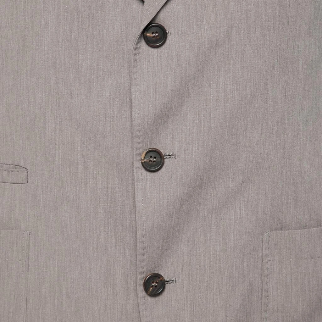 商品[二手商品] Brunello Cucinelli|Brunello Cucinelli Grey Cotton Single Breasted Blazer M,价格¥3690,第3张图片详细描述