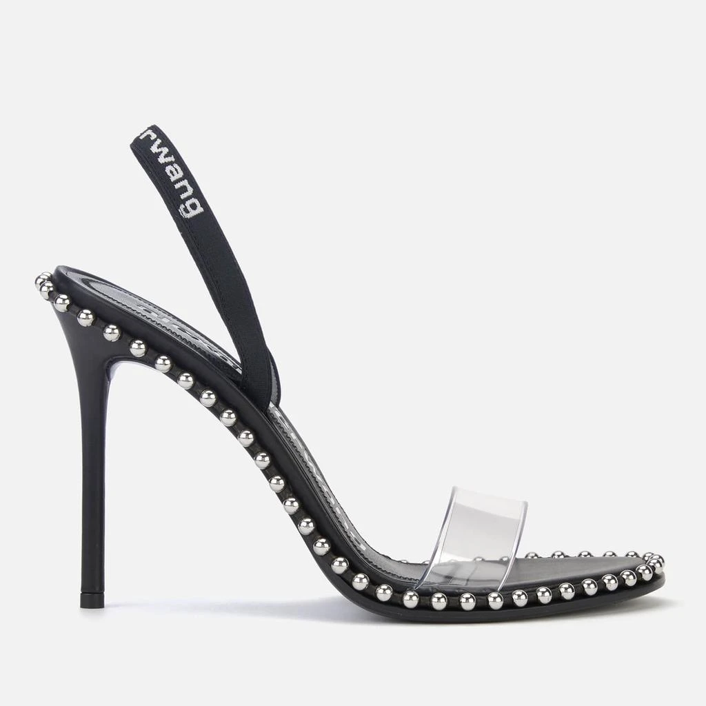 商品Alexander Wang|Alexander Wang Women's Nova Faux Leather Heeled Sandals,价格¥3445,第1张图片