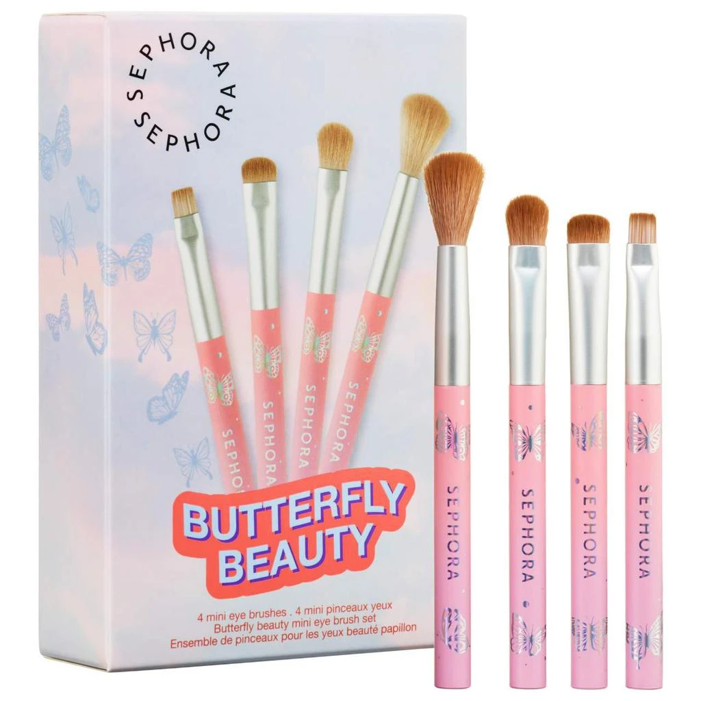 商品SEPHORA COLLECTION|Mini Butterfly Beauty Eye Brush Set,价格¥59,第1张��图片详细描述