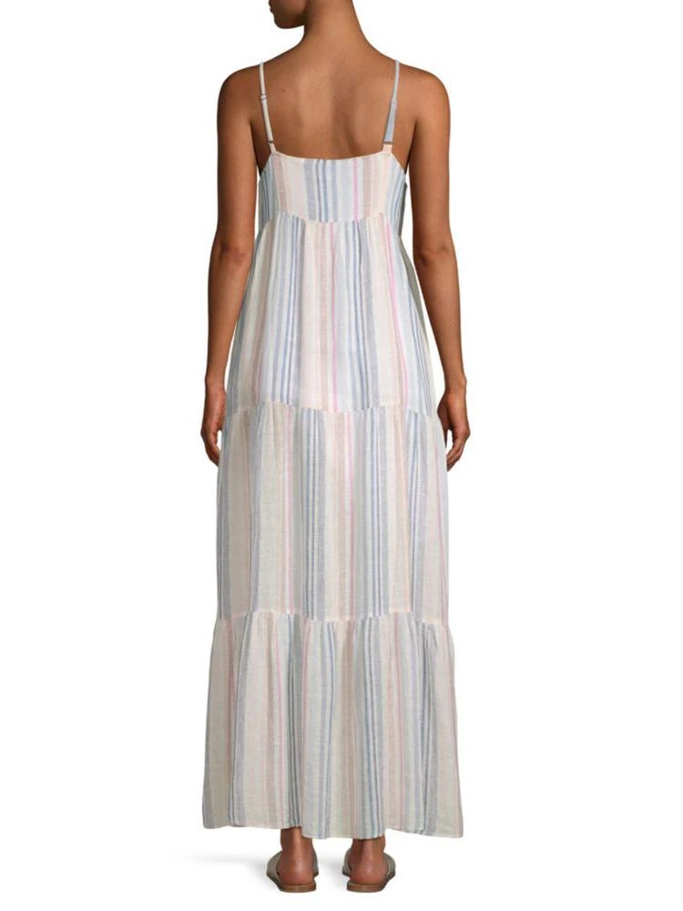 商品Splendid|Arco Iris Stripe Long Sundress,价格¥1491,第2张图片详细描述