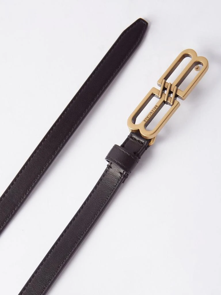 商品Balenciaga|BB leather belt,价格¥3242,第4张图片详细描述