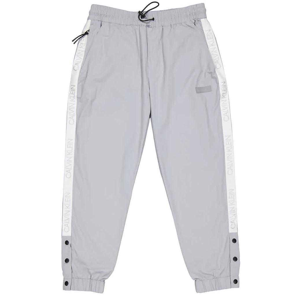 Calvin Klein Mens Grey Drawstring Sports Track Pants, Size商品第1张图片规格展示