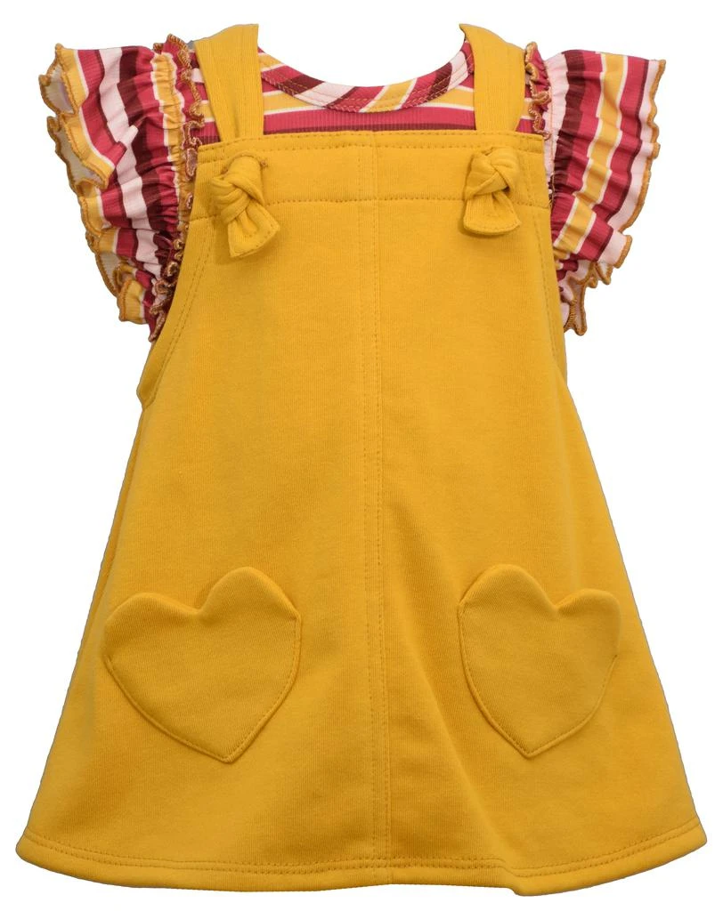 商品Bonnie Jean|Girls Heart Pocket Top & Dress 2-Piece Set,价格¥99,第3张图片详细描述