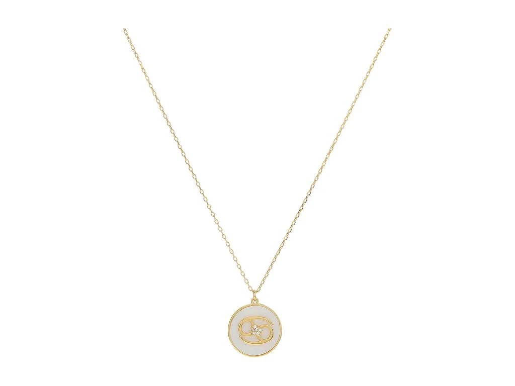 商品Kate Spade|In The Stars Mother-of-Pearl Cancer Pendant Necklace,价格¥573,第1张图片