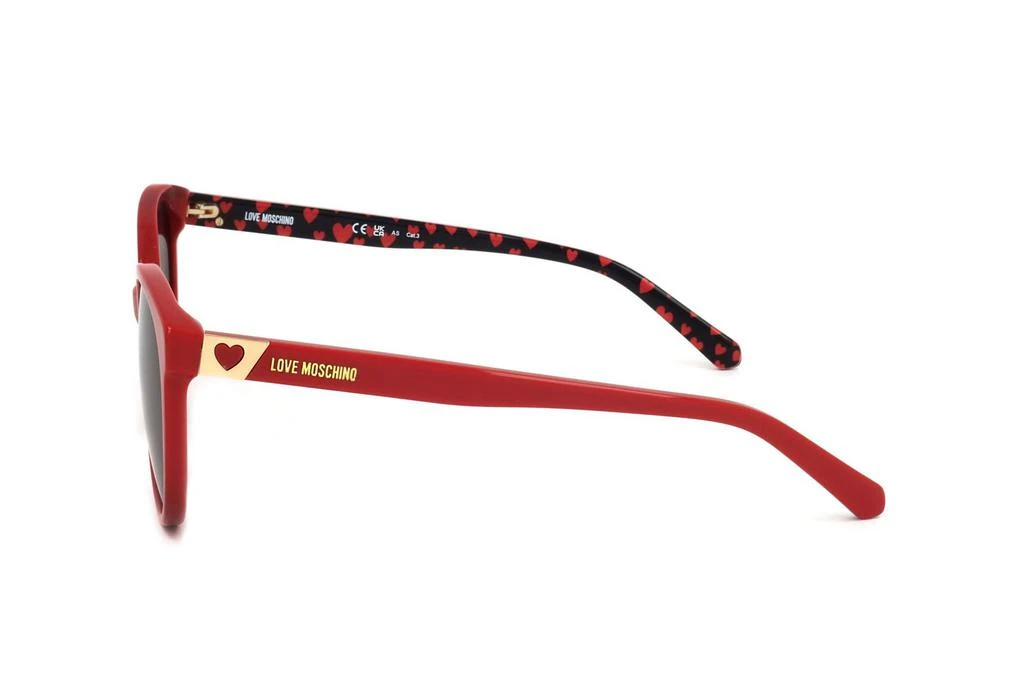商品Moschino|Moschino Eyewear Oval Frame Sunglasses,价格¥551,第3张图片详细描述