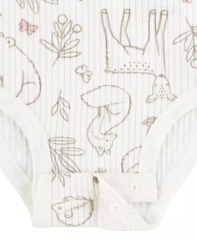 Baby Girls Sherpa Jacket, Bodysuit and Pants 3-Piece Set 商品