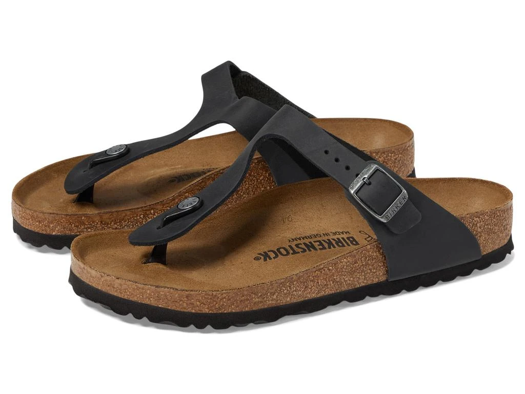 商品Birkenstock|Gizeh Oiled Leather,价格¥973,第1张图片