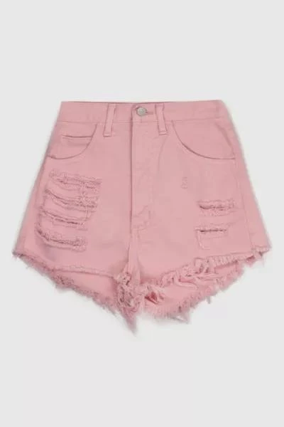 商品Urban Outfitters|Vintage Guess Pink High Waisted Shorts,价格¥492,第1张图片