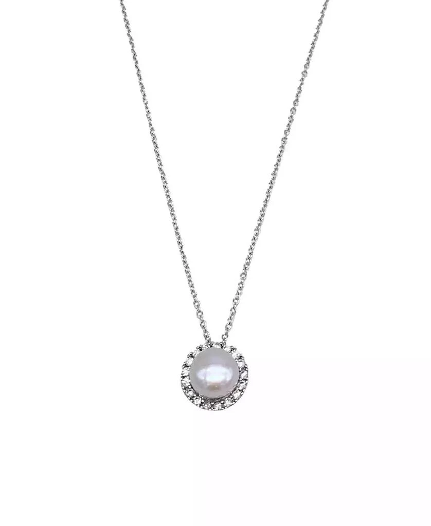 商品ADORNIA|Floating Freshwater Pearl Halo Necklace,价格¥150,第1张图片