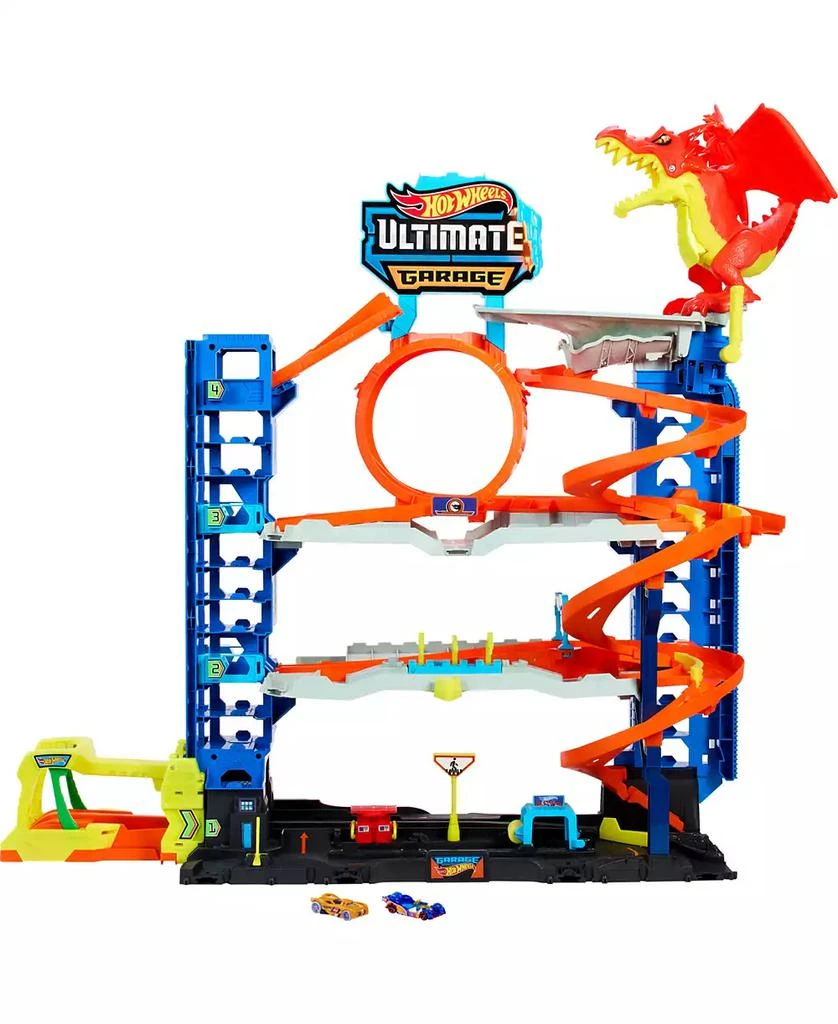 商品Hot Wheels|City Ultimate Garage Playset with 2 Die-Cast Cars, Toy Storage For 50 Plus Cars,价格¥741,第1张图片