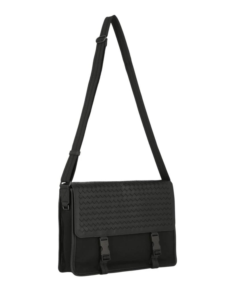 商品Bottega Veneta|Intrecciato Buckle Messenger Bag,价格¥5572,第4张图片详细描述