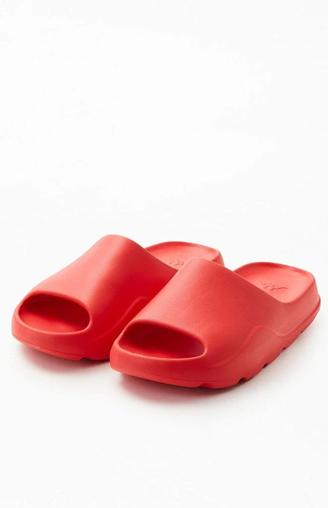 商品Kappa|Women's Red Authentic Plume 1 Slide Sandals,价格¥270,第2张图片详细描述