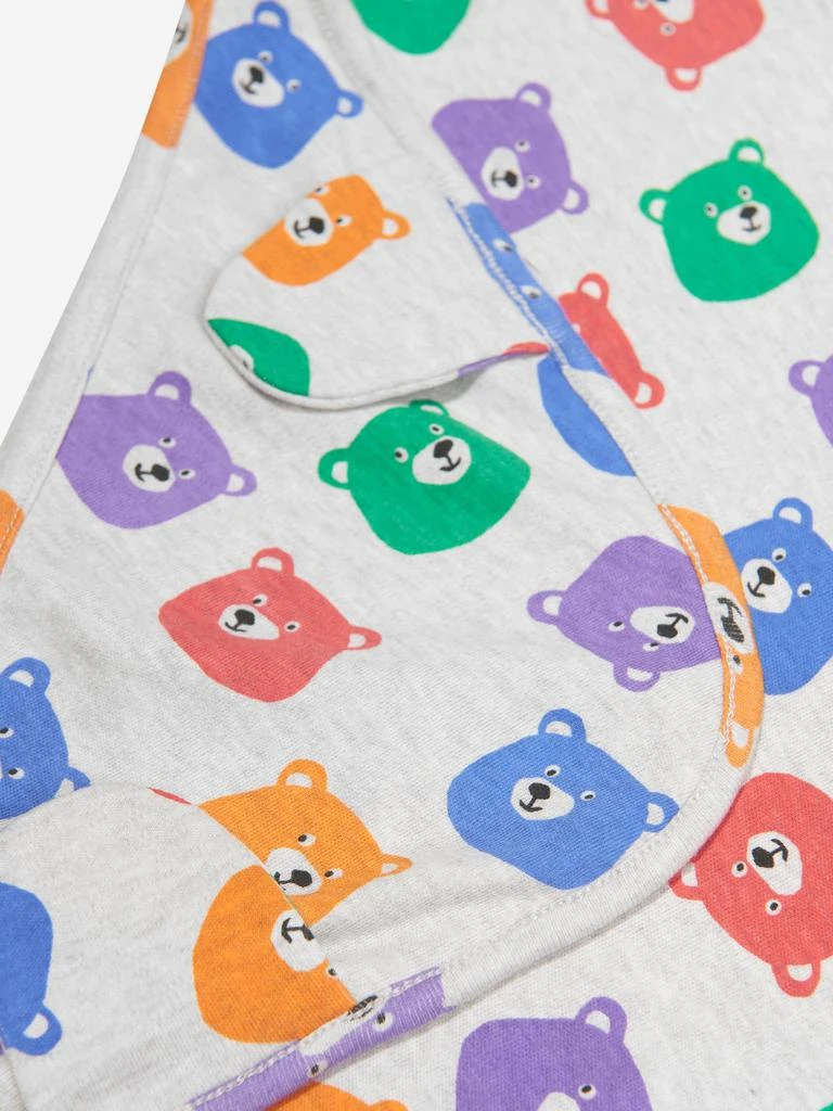 商品The Bonnie Mob|The Bonnie Mob Baby Bears Hooded Blanket in Multicolour,价格¥179,第4张图片详细描述