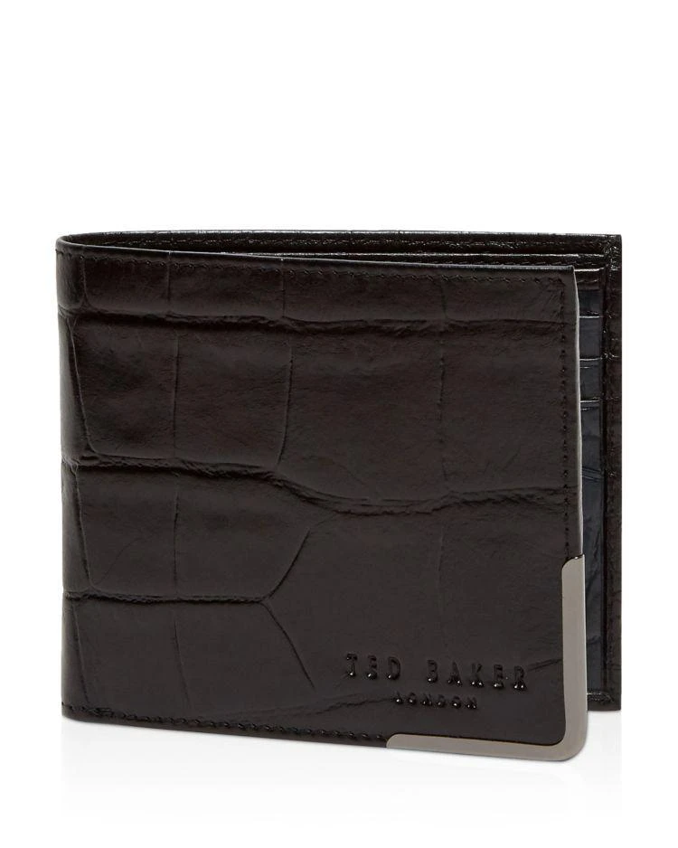 商品Ted Baker London|Croc-Embossed Leather Wallet,价格¥715,第1张图片