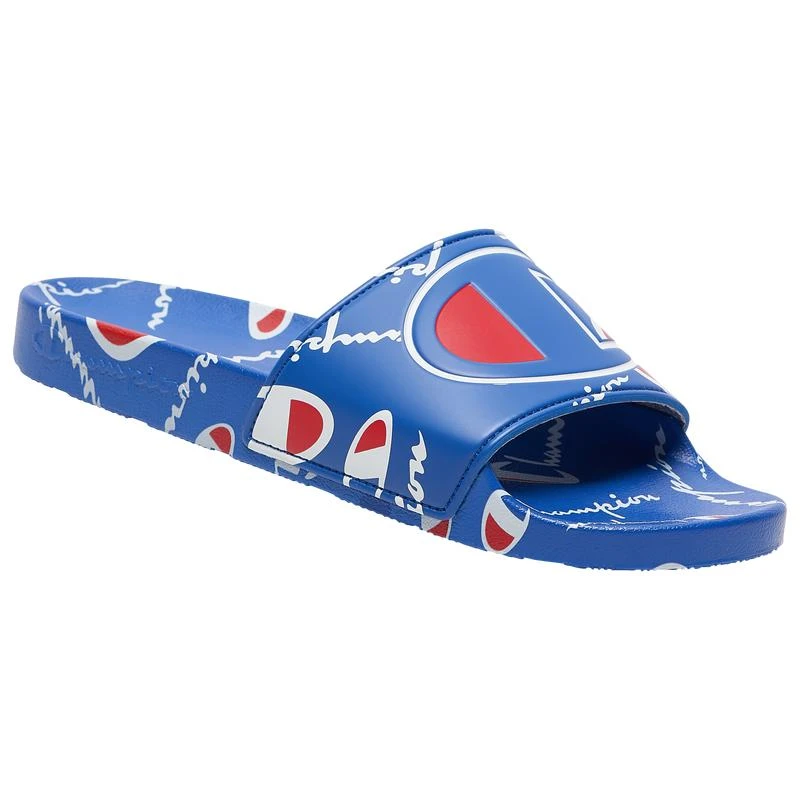 商品CHAMPION|Champion IPO Warped Slides - Men's,价格¥188-¥225,第1张图片