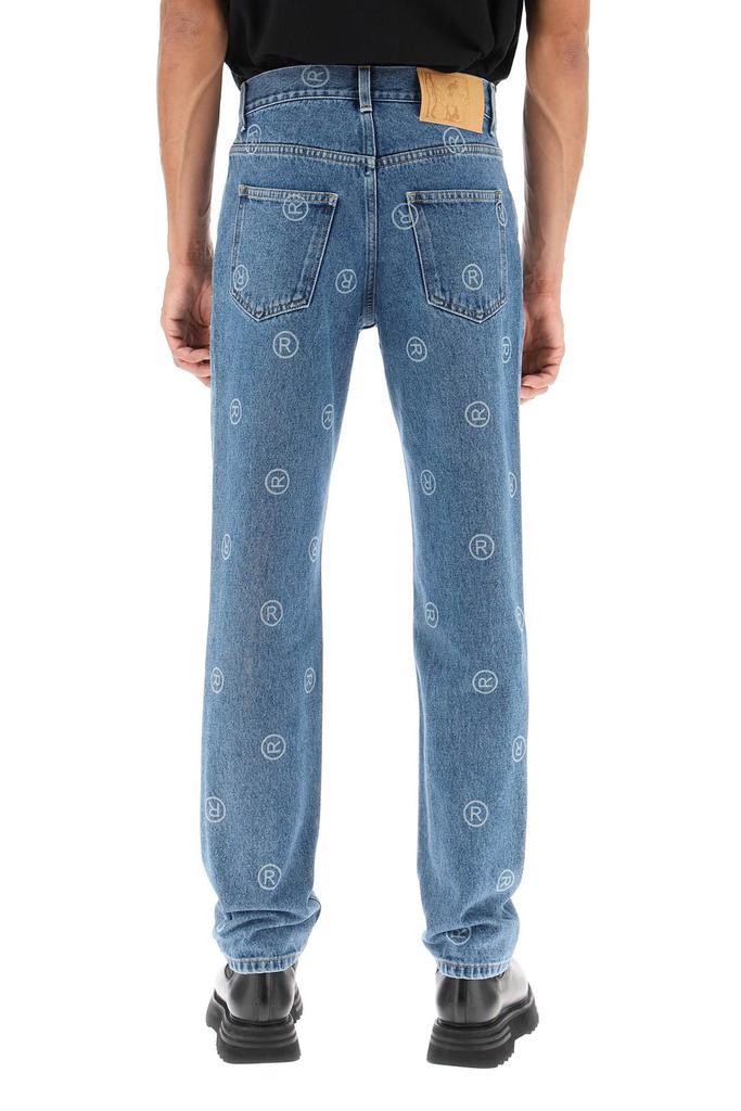商品Martine Rose|Martine rose monogram slim jeans,价格¥2139,第5张图片详细描述