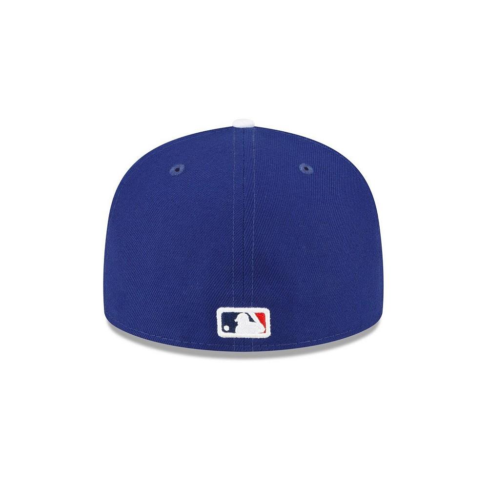 Men's Royal Los Angeles Dodgers Authentic Collection Replica 59FIFTY Fitted Hat商品第2张图片规格展示