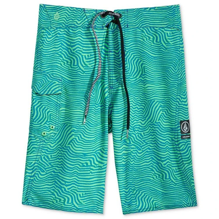 商品Volcom|Magnetic Stone Boardshorts, Toddler & Little Boys (2T-7),价格¥210,第2张图片详细描述