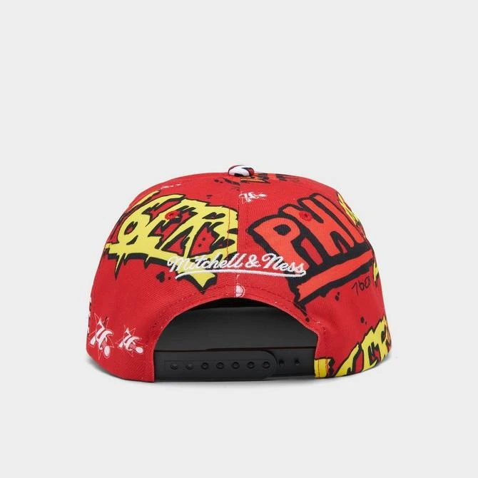 Mitchell & Ness Philadelphia 76ers NBA Sticker Pack Hardwood Classics Snapback Hat 商品