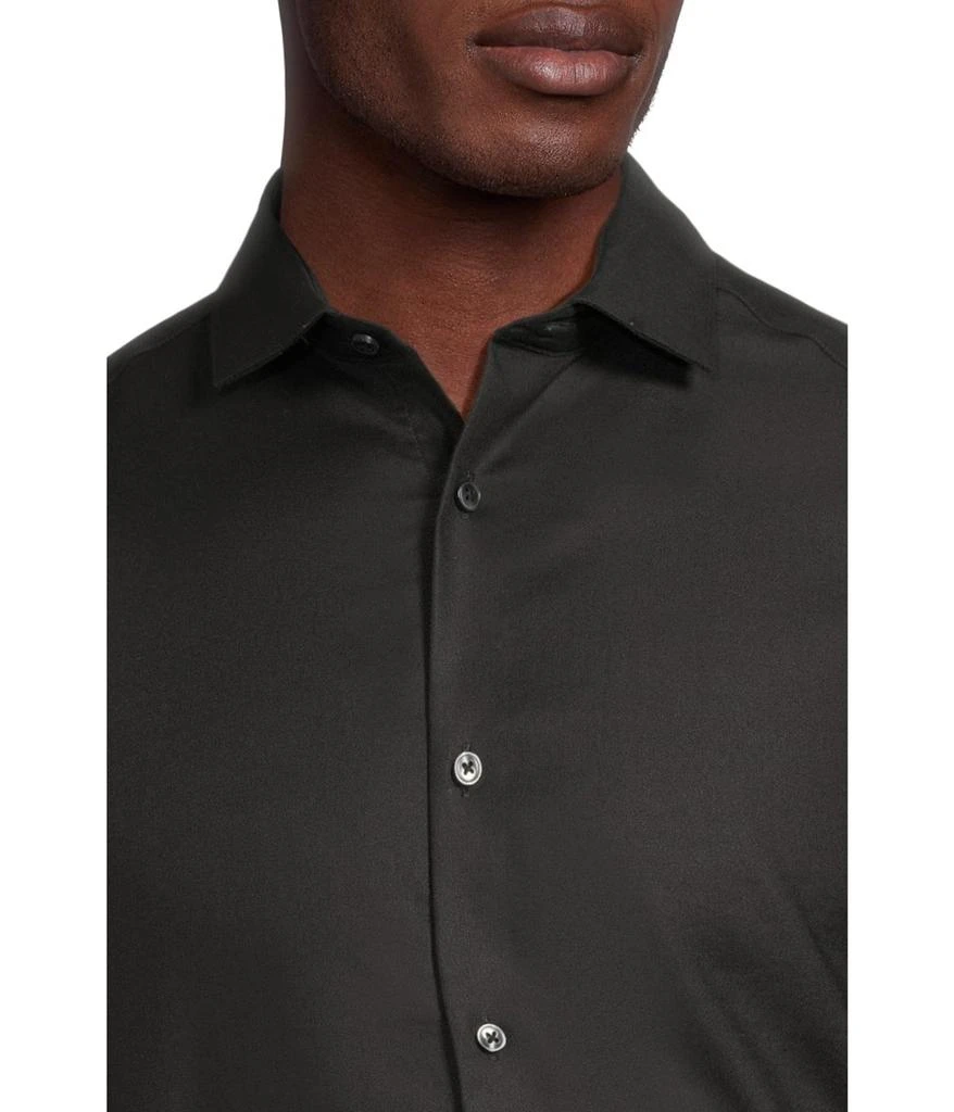 商品Calvin Klein|Dress Shirt Slim Fit Non Iron Stretch Solid,价格¥363,第4张图片详细描述
