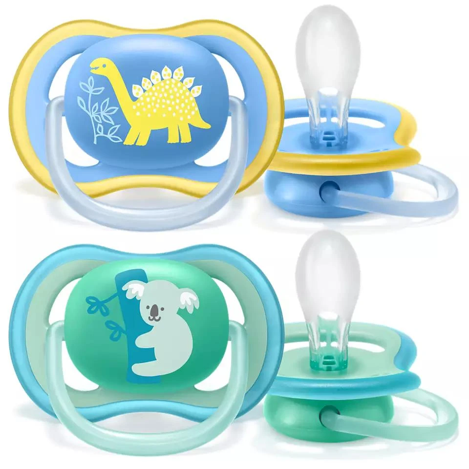 商品Philips|Philips 飞利浦 - Avent 超级空气安抚奶嘴 18M 2pk SCF349/11,价格¥60,第1张图片