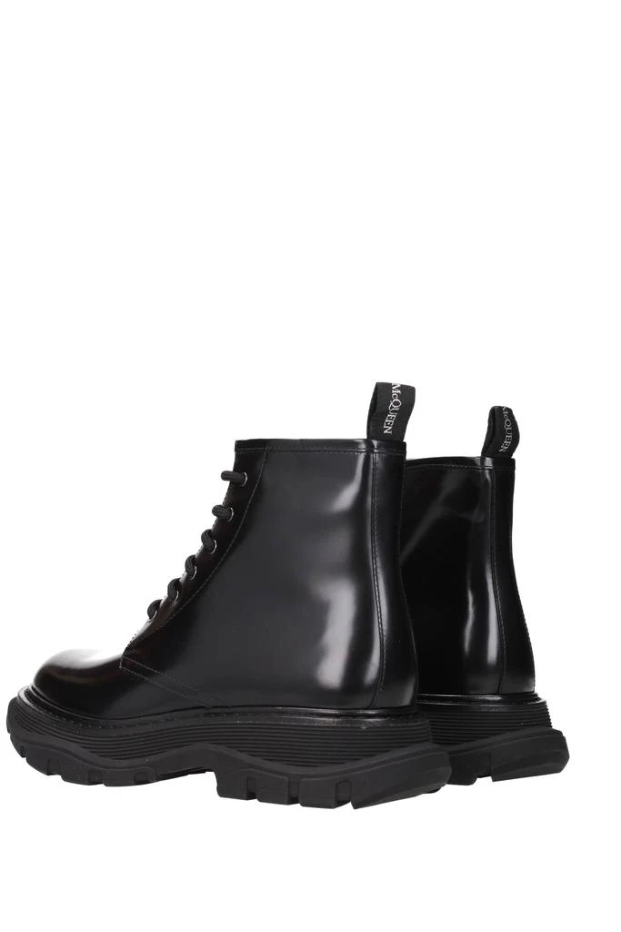 商品Alexander McQueen|Ankle Boot Leather Black,价格¥2381,第4张图片详细描述