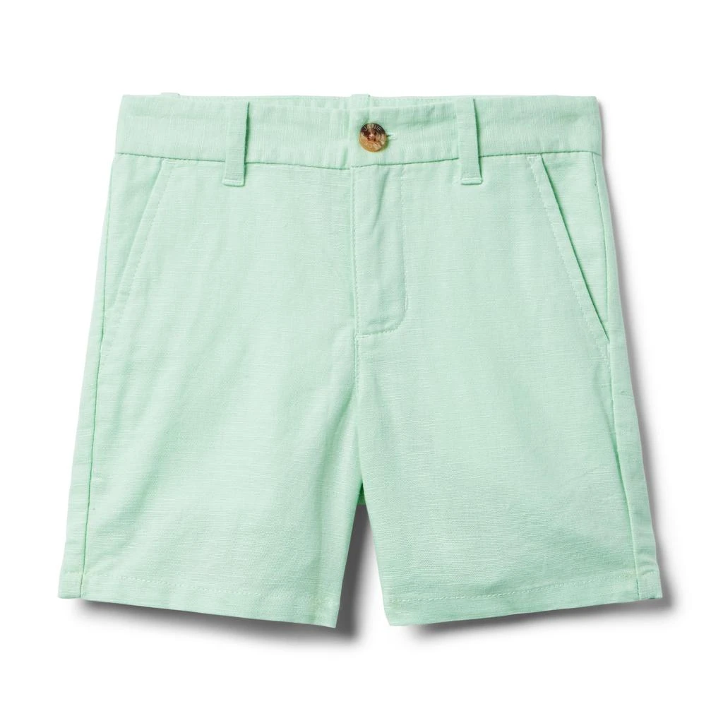 商品Janie and Jack|Linen Flat Front Short (Toddler/Little Kids/Big Kids),价格¥240,第1张图片