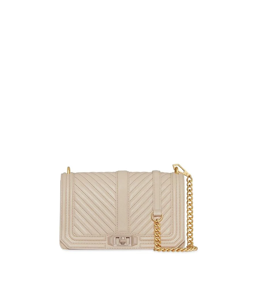 商品Rebecca Minkoff|Chevron Quilted Love Crossbody,价格¥1331,第1张图片