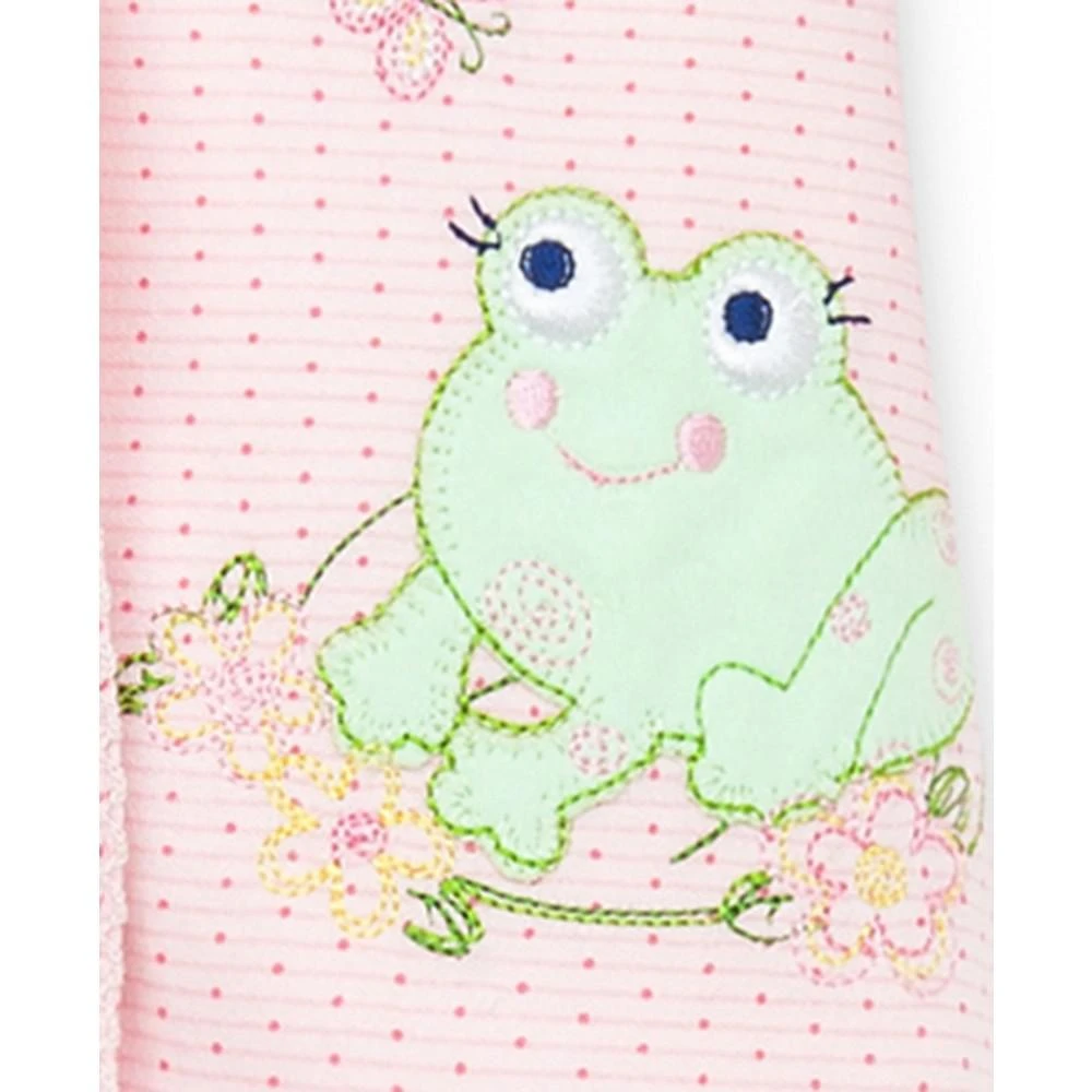 商品Little Me|Baby Frogs Snap Up Footed Cotton Coverall,价格¥96,第2张图片详细描述