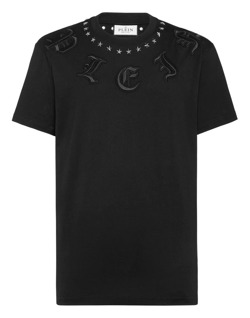 商品Philipp Plein|T-shirt Round Neck SS Gothic Plein,价格¥8933,第1张图片