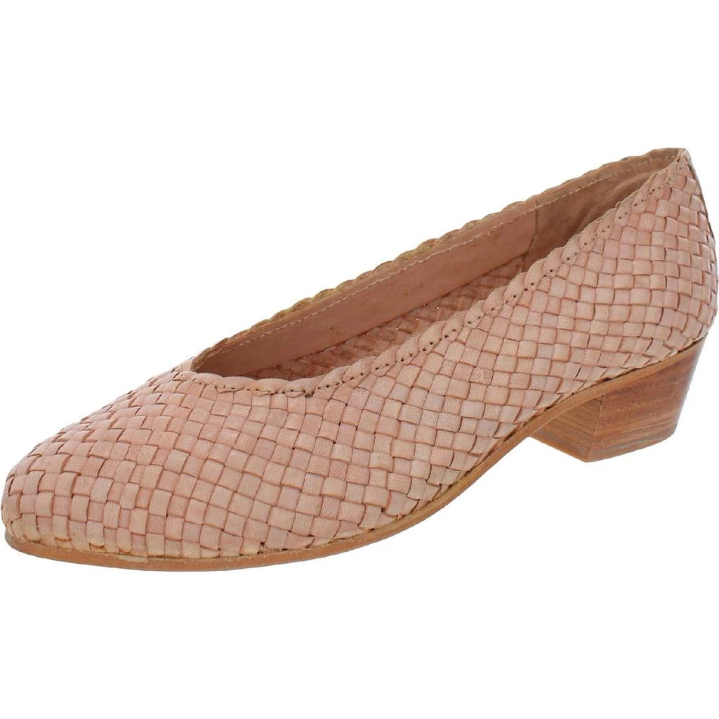 商品St. Agni|St. Agni Womens Leather Slip-On Pumps,价格¥410,第1张图片