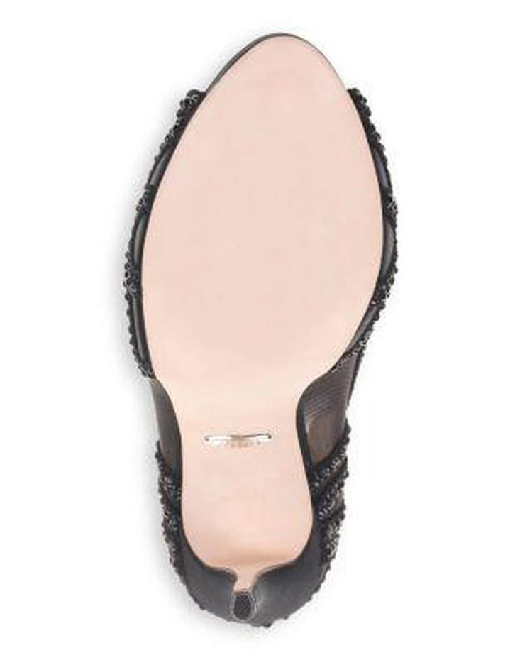 Women's Witney Embellished Satin & Mesh Platform High-Heel Pumps  商品