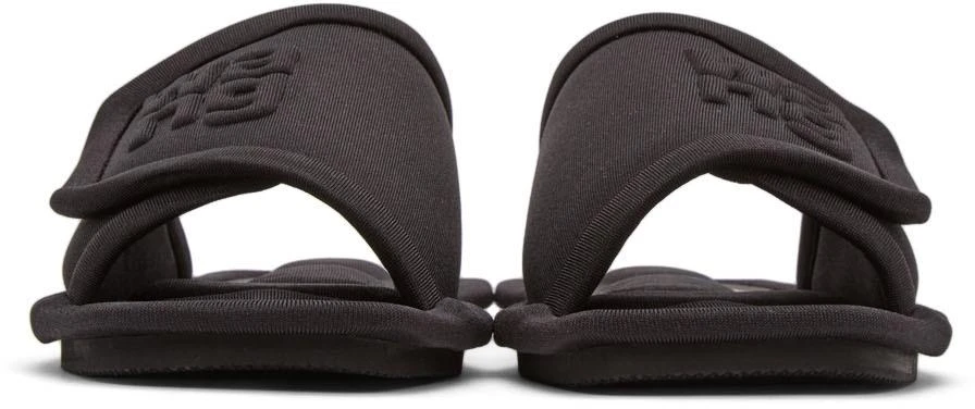 商品Alexander Wang|Black Padded Lana Slippers,价格¥1831,第2张图片详细描述