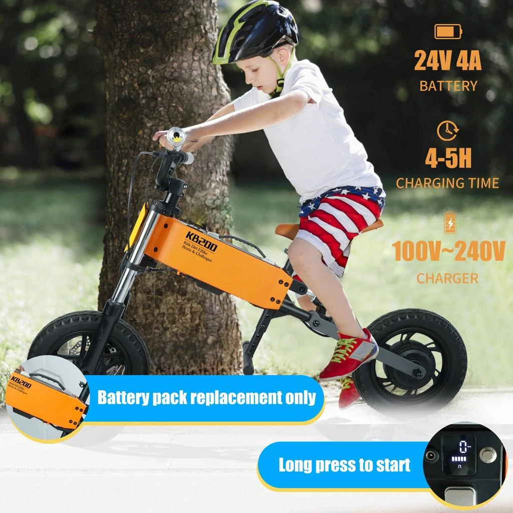 商品Streamdale Furniture|Streamdale Children's outdoor off-road electric bicycle,价格¥5369,第4张图片详细描述
