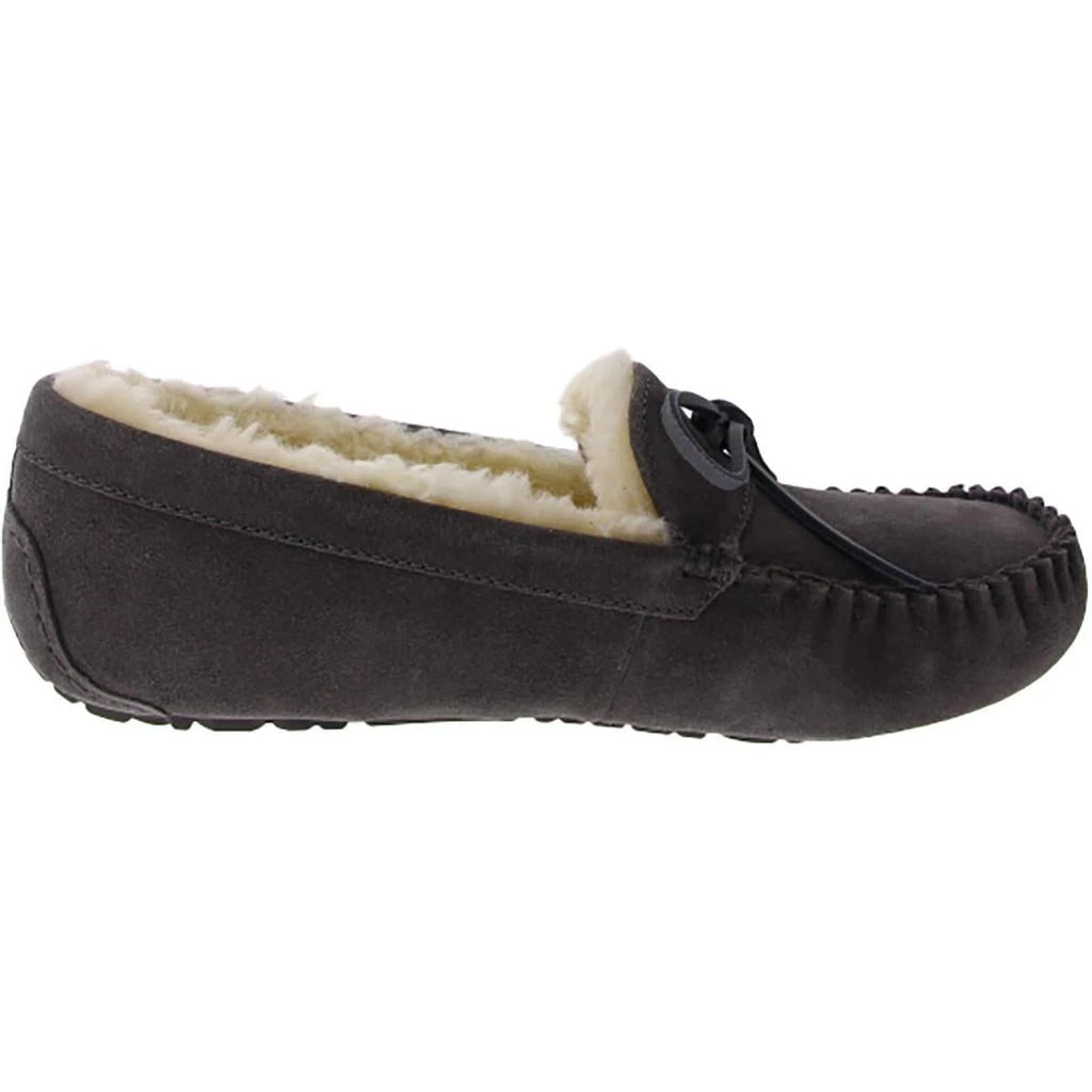 商品UGG|Ugg Olsen Men's Suede Wool Lined Moccasin Slippers,价格¥510,第5张图片详细描述