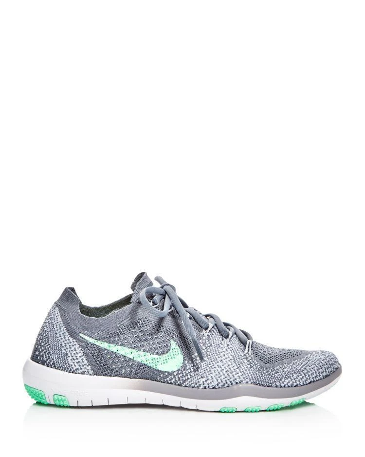 商品NIKE|Women's Free Focus Flyknit 2 Lace Up Sneakers ,价格¥539,第2张图片详细描述