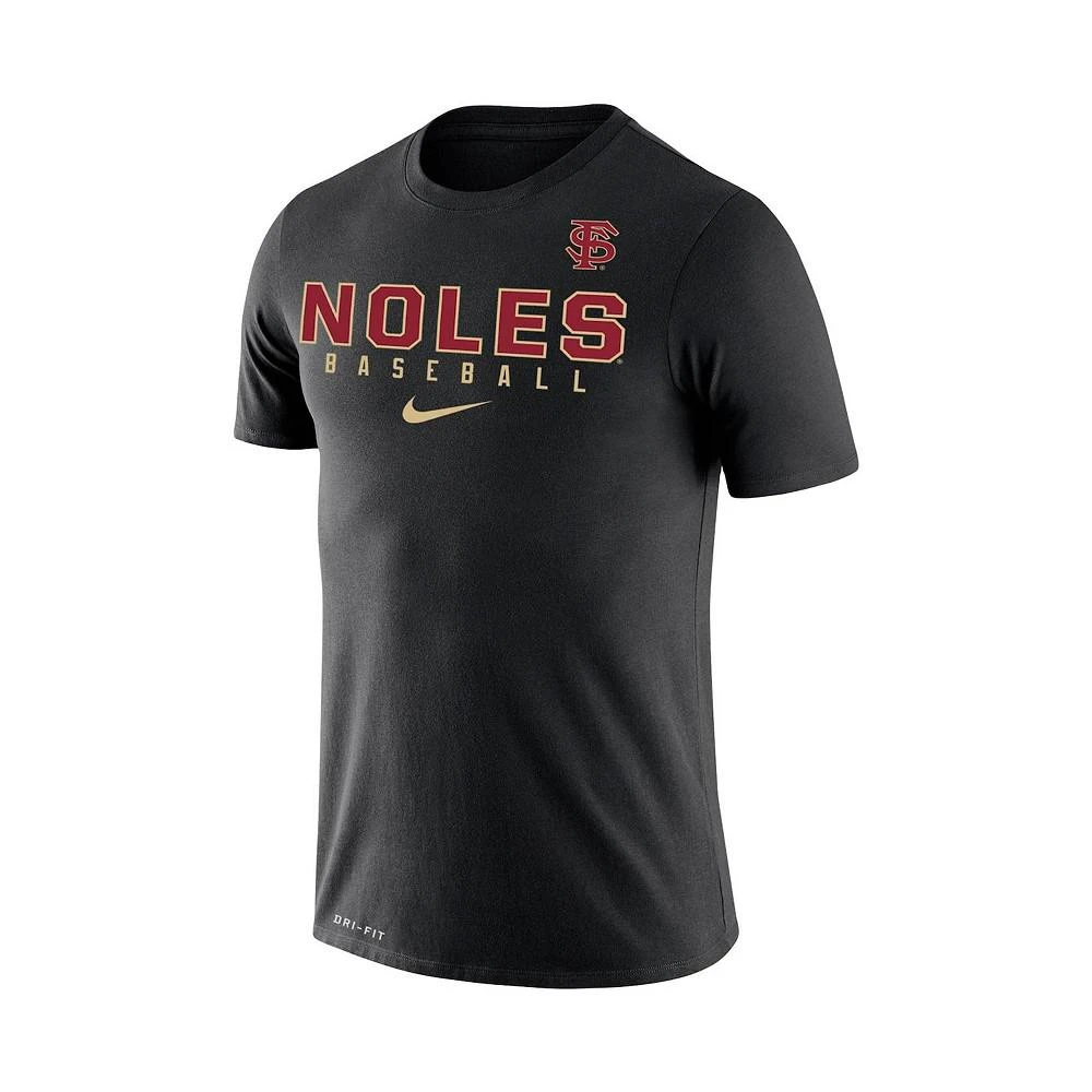 商品NIKE|Men's Black Florida State Seminoles Baseball Legend Performance T-shirt,价格¥298,第3张图片详细描述