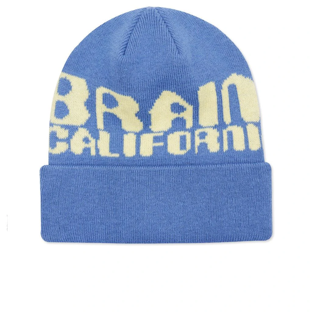 商品Brain Dead|Brain Dead California Design Beanie - Blue,价格¥244,第1张图片