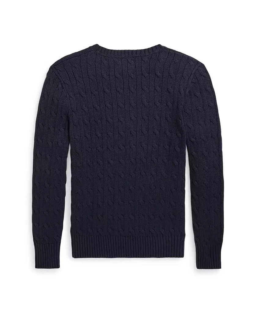 商品Ralph Lauren|拉夫劳伦 男大童款绞花针织毛衣,价格¥481,第3张图片详细描述