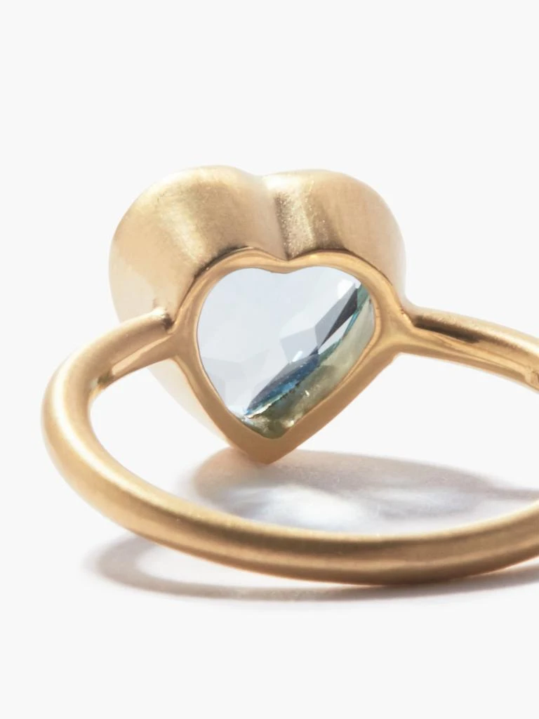 商品Irene Neuwirth|Love aquamarine & 18kt gold ring,价格¥35252,第5张图片详细描述