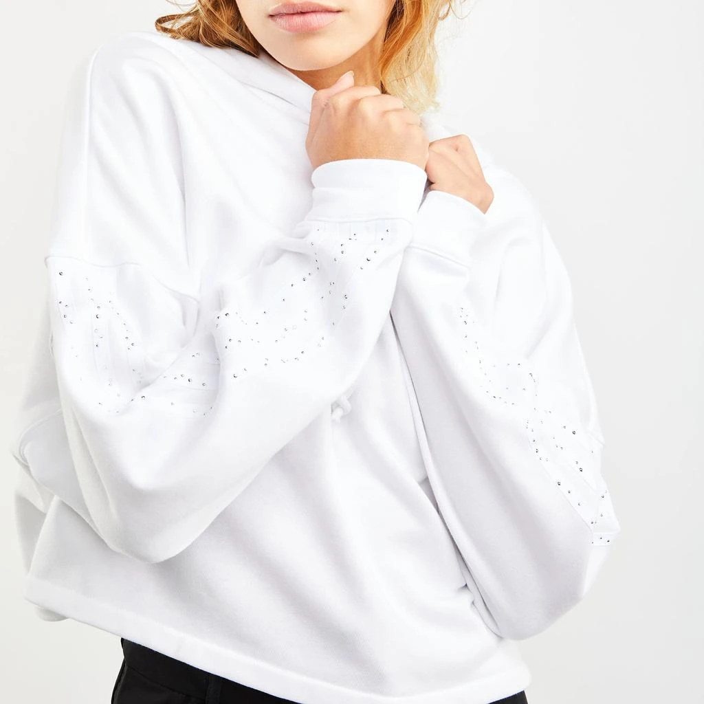 商品Adidas|adidas Fakten Diamond Crop Over The Head - Women Hoodies,价格¥504,第4张图片详细描述